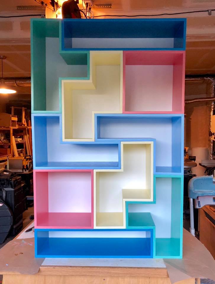 Tetris Bookshelf